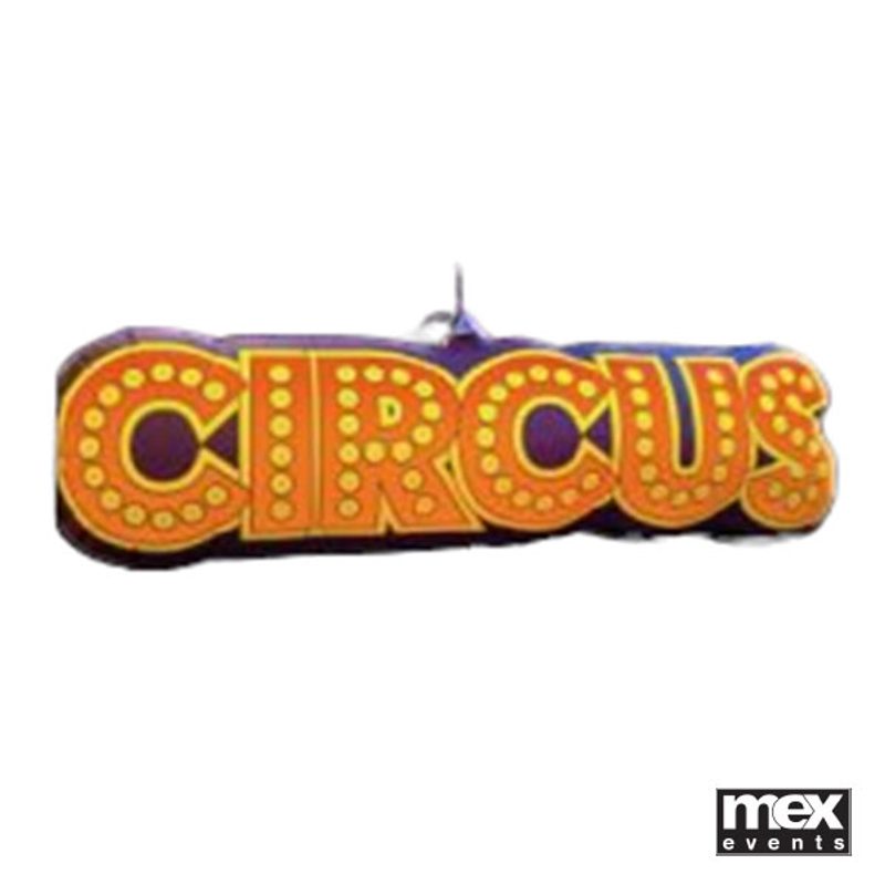 Circus inflatable sign