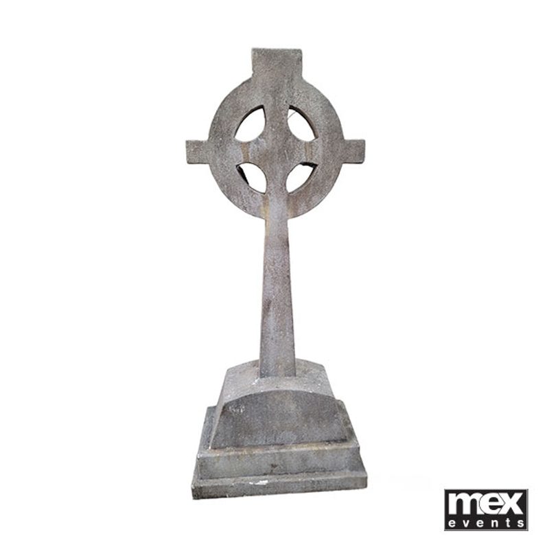 Large cross gravestone