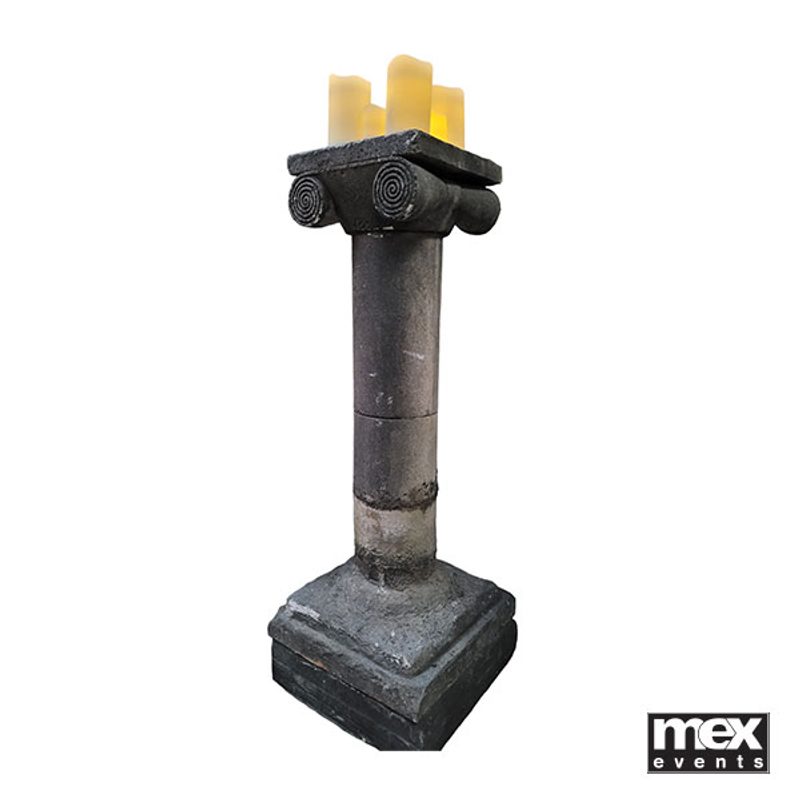 Realistic stone pedestal