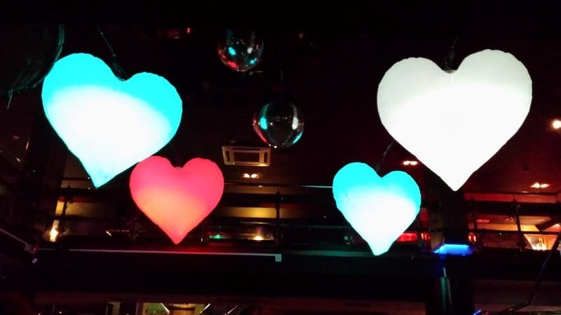 Inflatable hearts