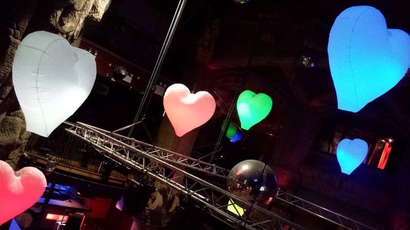 Inflatable hearts