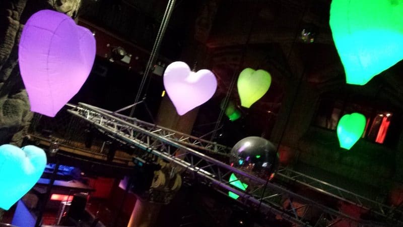 Inflatable hearts