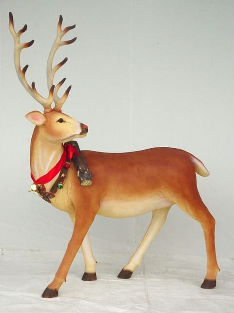 Realistic Life Size Reindeer
