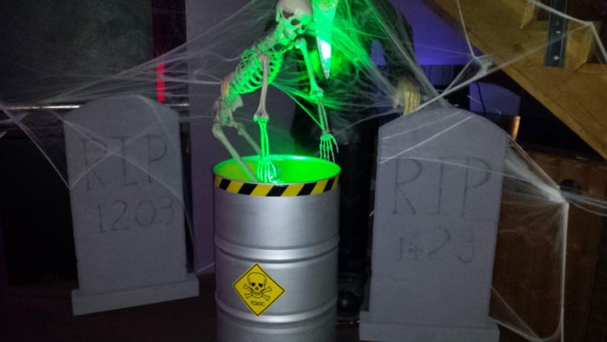 Toxic Waste Barrels