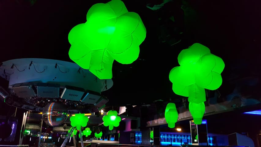 Inflatable Shamrocks