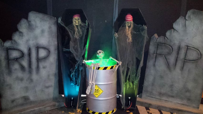 Toxic Waste Barrels