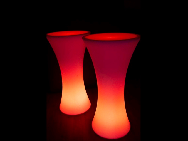 Illuminated Cocktail / Pod Tables