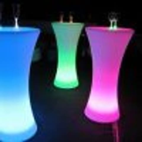 Illuminated Cocktail / Pod Tables