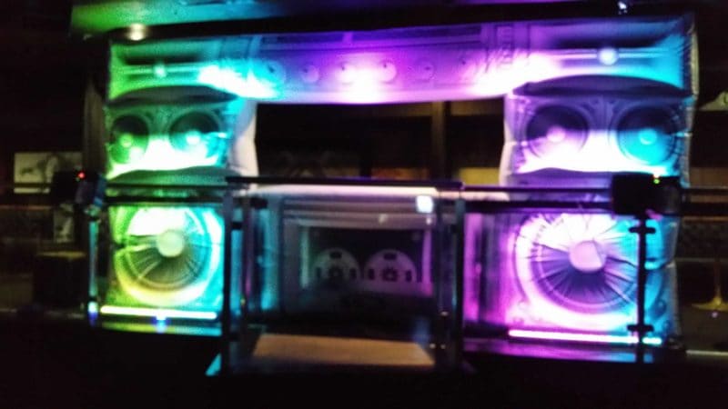 Giant Inflatable DJ Booth