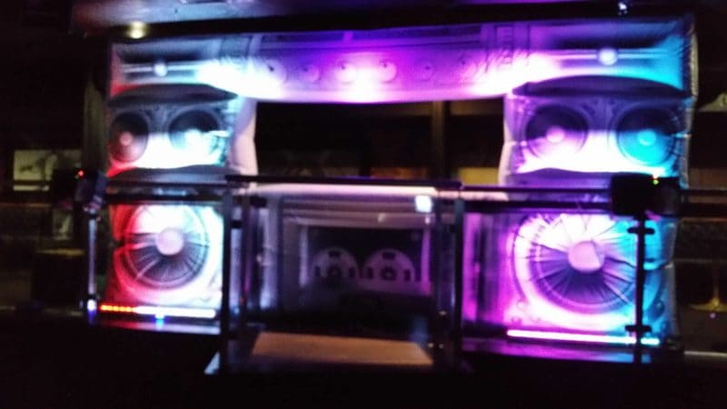 Giant Inflatable DJ Booth