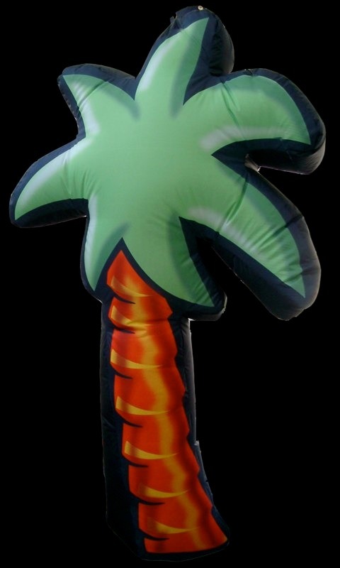 inflatable palm tree target